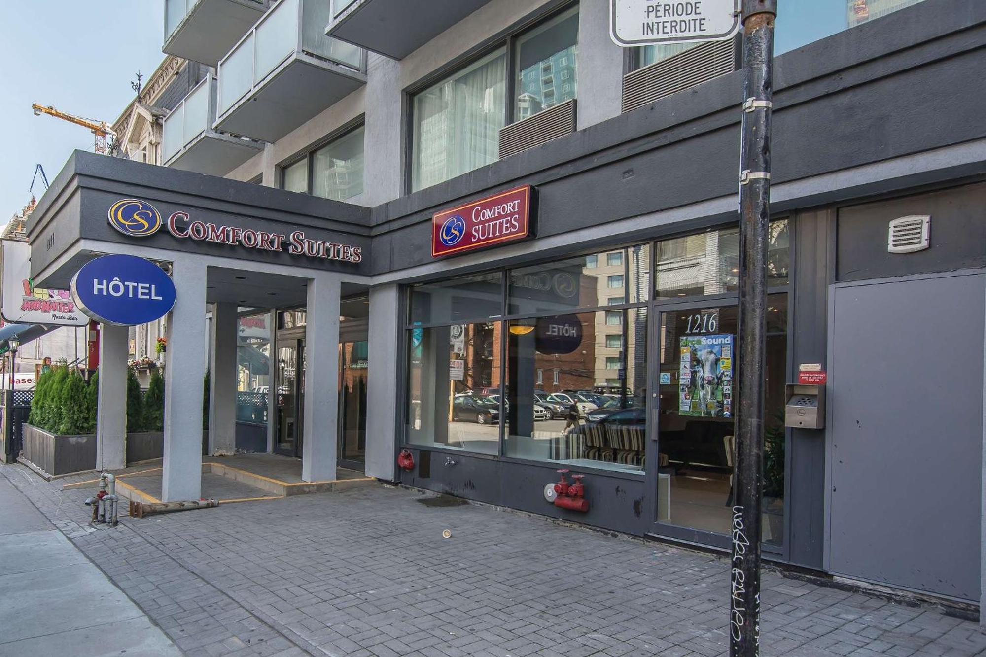 Comfort Suites Downtown Монреаль Экстерьер фото